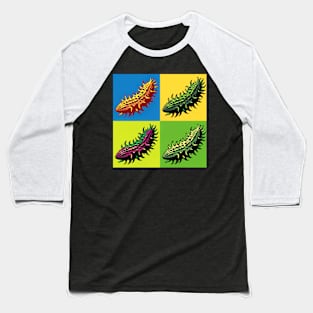 Pop Sea Cucumbers Art - Trendy Marine Life Baseball T-Shirt